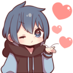 大切な人といっしょに使う男の子スタンプ３