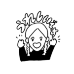 女の子たちのスタンプ！