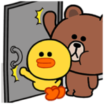 Good friends Brown & Sally daily life1