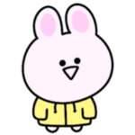 シュールなミニうさぎ