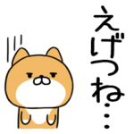 大文字スタンプ☆柴犬☆関西弁スタンプ☆6