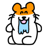 笑顔で語るハムスター５