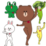 ダンディーズ＋ラインフレンズ