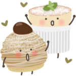 ゆるいスイーツたち