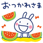 夏大好き☆ほぼ白うさぎ
