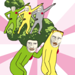 動く！ダンディ・プリン＆ブロッコリー5