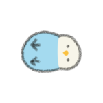 ちっちゃ（白＋青インコver.）