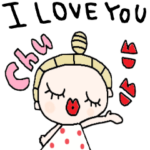 nenerin アニメーションスタンプ3英語