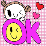 nenerinシンプル日常会話スタンプ322英語