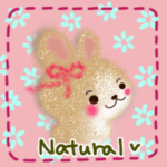 大人キュートなナチュラルスタンプ