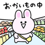 シュールなミニうさぎの家族ライン　※再販