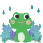 動く！動物とお花♡夏スタンプ