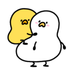 へんてこなアヒルとヒヨコ