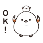 シマと大シマの仲良しスタンプ