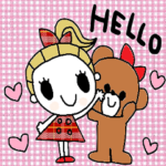 nenerinシンプル日常会話スタンプ331英語