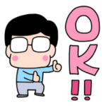 かわいいお父さんスタンプ３