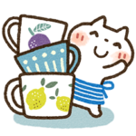 夏・可愛すぎない大人の北欧風スタンプ