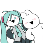 すこぶる動くウサギ＆初音ミクAnimation 2