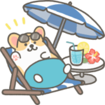 うごく！1コギの夏スタンプ2