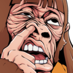 ゴリラ女子高生のBIGスタンプ