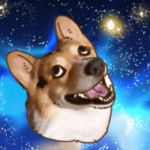 荒ぶるコーギー