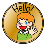 ラッキーくんとペニーちゃんの英会話コイン