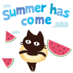 動く!大人かわいい絵本の猫9英語