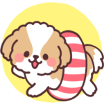 ふわふわシーズー4 夏！