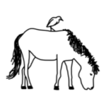 はしっこの島の馬スタンプ