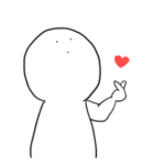 無表情に反応するスタンプ10