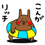 全力うさぎ何も言えなくて・・・夏編