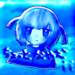 青くて涼しいスタンプ