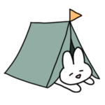 てきとううさちゃん。