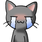 猫ねこにゃんこ　その2（黒）驚怒哀楽