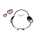 ぷっくりほわほわシマエナガ