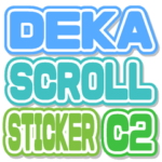 DEKA SCROLL sticker Color2