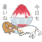 夏・ひんやりスイーツなにゃんこたち