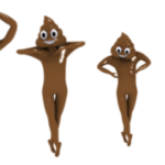 動く!うんこに極振りしたスタンプ 文字無し