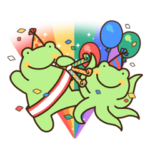 ケロとケロタコのグリーティング