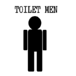 トイレ　メン