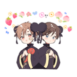 うさにゃーのスタンプ