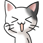 猫ねこにゃんこ　その2（白黒）驚怒哀楽