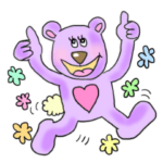 Happyパステルくまさん
