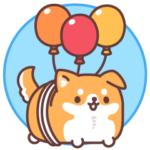 飛び出す♪もっちりいぬ