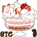 ぽっちゃりウサギ 1『Sweets』