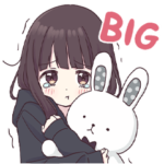 くるみちゃん。のあざとかわいいスタンプ