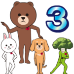 ダンディーズ＋ラインフレンズ 3 +イッヌズ