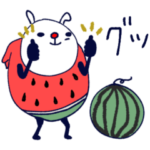 すいかをまとううさぎ♡毎日