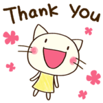ありがとう☆どちネコ
