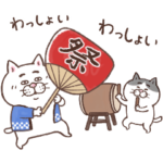 夏の目付きの悪い猫